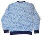 minicult Sweatshirt with All Over Print for Boys and Girls (All Over Print) (AOP-10) Red