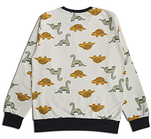 minicult Sweatshirt with All Over Print for Boys and Girls(All Over Print)(AOP-01) Beige